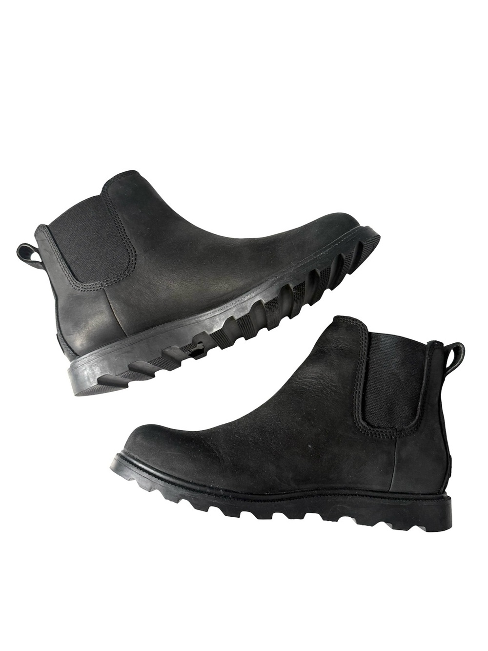 Sorel Ainsley Chelsea Boots Black Waterproof Women’s 6.5